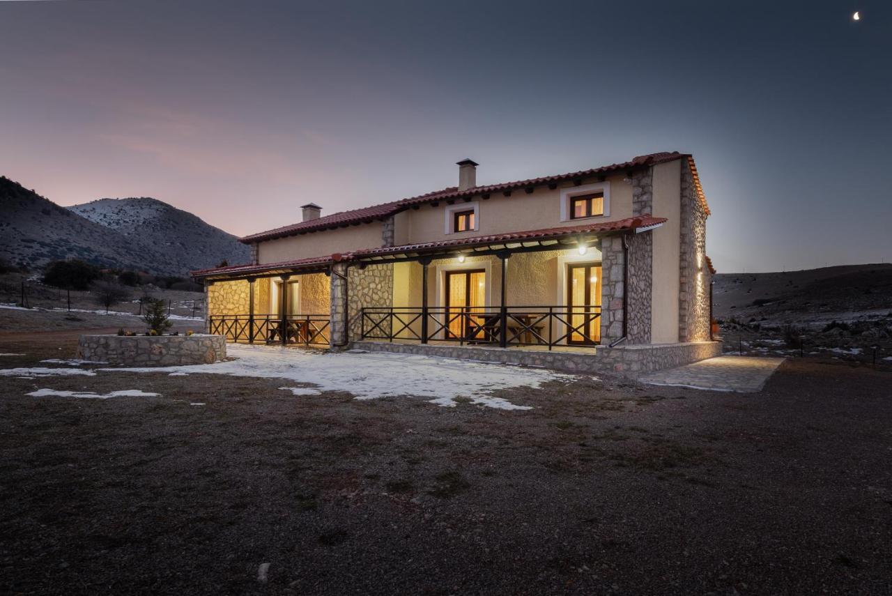 Chalet Renata 1 Livadi Arachovas Kalívia Exteriér fotografie