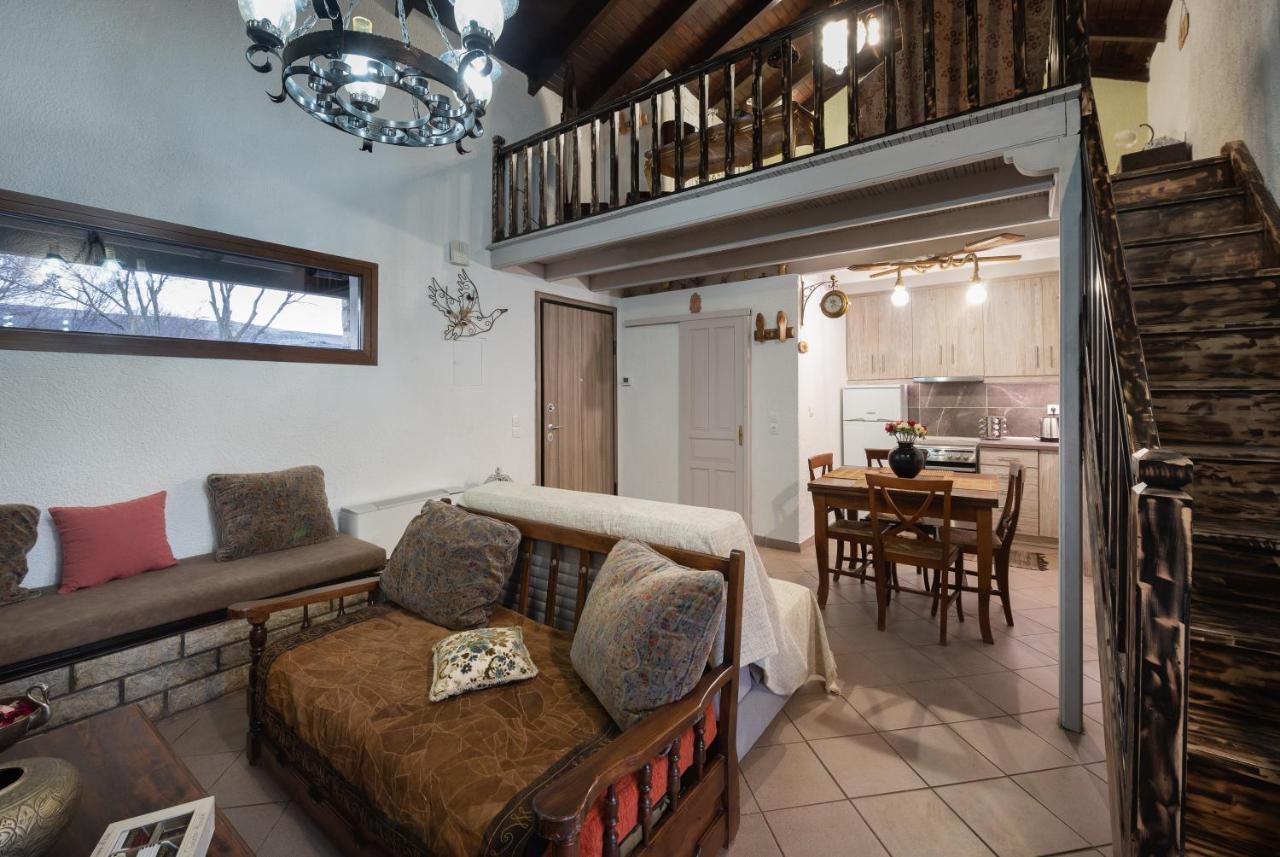 Chalet Renata 1 Livadi Arachovas Kalívia Exteriér fotografie